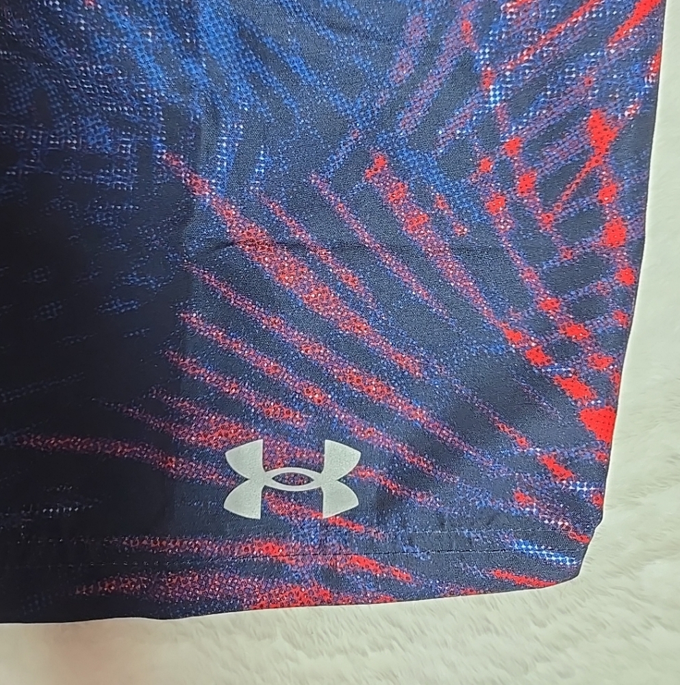 Under Armour boys Volley Fashion Swim Trunks Midnight Navy Size YSM/JP/P - Picture 4 of 13